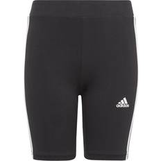 Blue - Shorts Trousers adidas Kid's Essentials Biker Shorts - Black/White (JF3677)