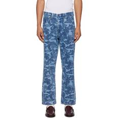 A Bathing Ape Jeans A Bathing Ape Blue Asia Camo Jeans INDIGO