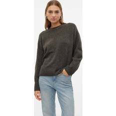 Brown - Women Tops Vero Moda Vmboom Pullover