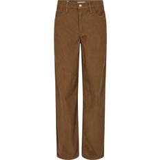 Levi's Beige, baggy manchesterbyxor dad-modell-Naturlig