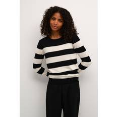 Kaffe Dame Sweatere Kaffe KAlizza Pullover Sort Damer