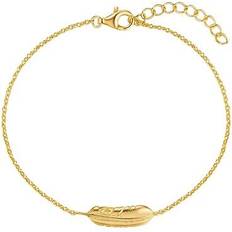 Female Sterling Silver Bracelet - Gold