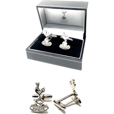 Men - Silver Cufflinks Tottenham Hotspur FC Silver Plated Formed Cufflinks