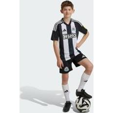 Newcastle United Football Kits adidas Newcastle United FC 2024/25 Home Shorts Junior Black 13-14Y