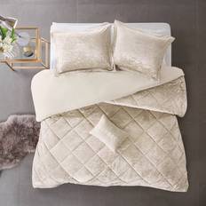 Intelligent Design Queen Set Duvet Cover Beige, Blue (228.6x228.6cm)