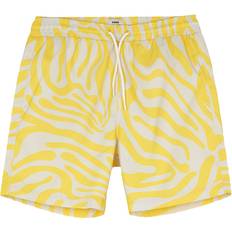 Mads Nørgaard Bukser Børnetøj Mads Nørgaard lemon zest/birch badeshorts Sandrino