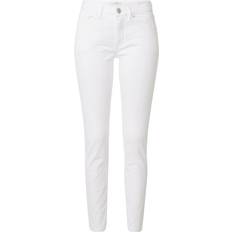 Transparant Broeken & Shorts Opus Elma Jeans - White Denim