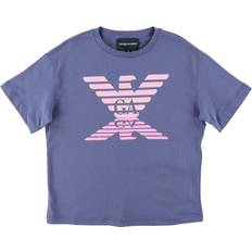 T-shirt Blue Indaco m. Rosa år (152) T-shirt