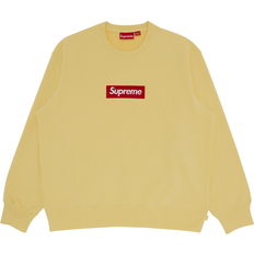 Supreme Maglioni Supreme Box Logo Crewneck - Pale Yellow