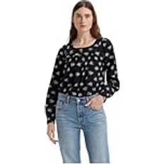 Levi's Mujer Blusas Levi's Mietra Long Sleeve Blouse Schwarz Frau