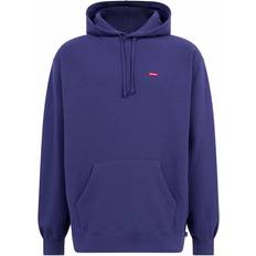 Supreme Man Jumpers Supreme Box hoodie unisex Cotton Blue