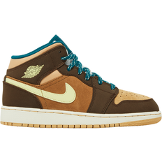 Scarpe per Bambini Jordan Air Jordan 1 Mid SE GS 'Cacao Wow' Brown