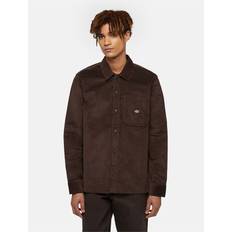 Dickies Mørkebrun fløjlsskjorte