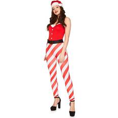 Karnival Costumes Karnival ladies christmas candy cane costume