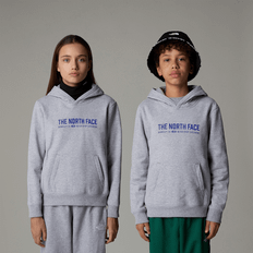 The North Face Garçon Vêtements pour enfants The North Face Teen Varsity Graphic Relax Hoody TNF light Grey/Heather YXL 14-16Yr