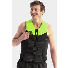 Sim- & Vattensport JoBe Vattensportväst Segmented Jet Vest Men 50N Lime Green, (95 kg)