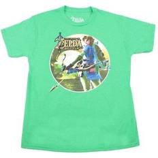 Zelda Legend of breath of the wild link with bow green youth t-shirt: