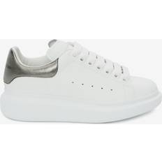 Alexander McQueen Oversized leather sneakers white