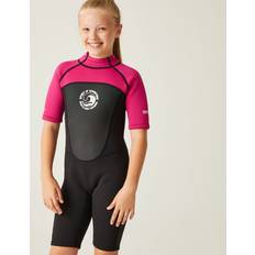 Swim & Water Sports Regatta Children's Shorty Wetsuit in Black, 7-8 Yrs, Lightweight, Neoprene/Polyester Charlies