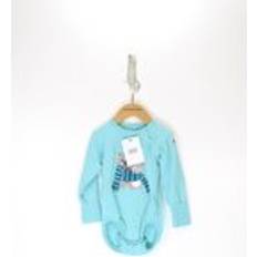 Turquoise Bodysuits Polarn O. Pyret Baby Bodysuit Turquoise 6-9m x 74
