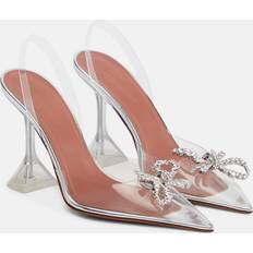 Transparent Pumps Amina Muaddi Klänning Dam - Grå