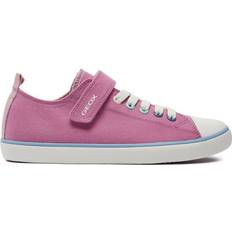 Geox Rosa Barnskor Geox Tygskor Gisli Girl J454NA-00010 C8006 Rosa