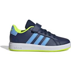 Blau Laufschuhe Kinder-Tennisschuhe adidas Grand Court 2.0 Bleu