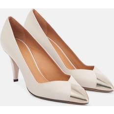 Isabel Marant Pumps Isabel Marant Palda Leather Pumps - White