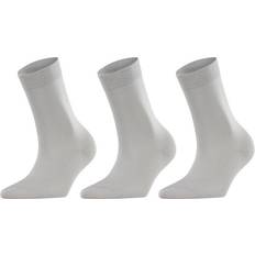 Silver - Women Socks Falke Damen, Socken, Cotton Touch, Grau, (Einzelpack, 42)