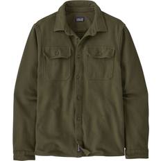 Gröna Skjortor Patagonia M's Fjord Loft Shirt Smolder Blue