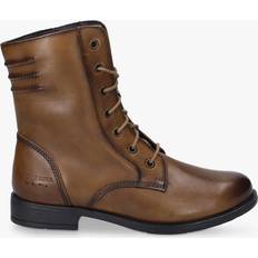 Wide Fit Boots Josef Seibel 'Simona 01' Ankle Boots Brown