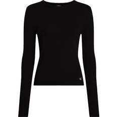 Donna - XXL Bluse Calvin Klein Jeans Maglietta Nero