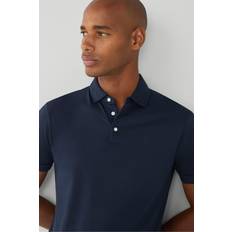 Hackett London Pima Cotton Polo Shirt - Navy