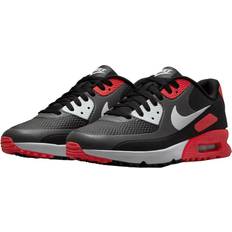 Homme - Rouge Chaussures de golf Air Max 90 Golf - Black Infrared