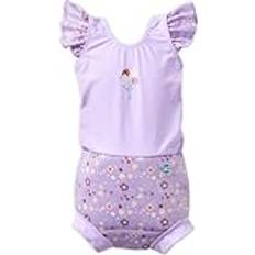 Splash About Blebadedragt Happy Nappy Costume Lilac Spring 3-6 mdr Badetøj