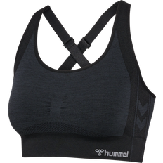 Hummel Sport-bh hmlMT Shine Seamless Sports Bra - Svart