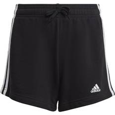 adidas Essentials 3-Stripe JR Shorts - Black/White
