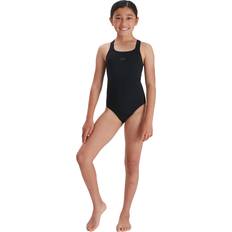 Polyester Swimwear Speedo junior eco endurance medalist swimsuit black age 11-12 152cm