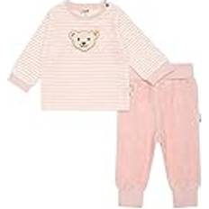 Silver Övriga sets Barnkläder Steiff Set WELLNESS: Hose und Sweatshirt ROSA