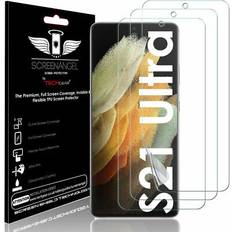 3x (tpu) full coverage screen protector for samsung s21 ultra 5g