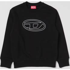 Nero Felpe Diesel Felpa Oval-D Con Stampa Sweater - Black