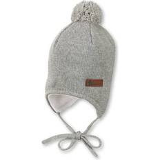 Silber Accessoires Sterntaler Kid's OCS Strickmütze Pompon Mütze Gr grau