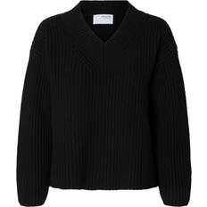 Selected Femme Clothing Selected Femme V-neck Knitted Jumper