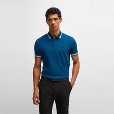 6XL - Man Polo Shirts BOSS Paddy Polo Shirt Blue Mens