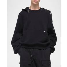 Helmut Lang Black Apex Zip Hoodie black 001