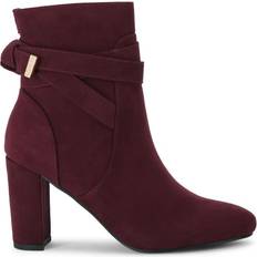 Fabric Ankle Boots Carvela 'Tempt' Fabric Boots Wine