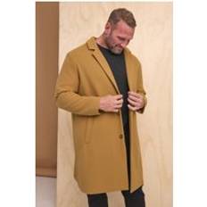 Men - Wool Coats BadRhino Luxe Overcoat, Brown, 3Xl, Men