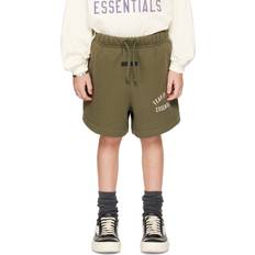 Ropa de niños Fear of God Essentials Kids Military Fleece Soccer Sweat Shorts