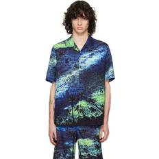 Ksubi Shirts Ksubi Blue Space Palm Shirt assorted