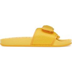 Yellow Slides adidas Pharrell Williams Chancletas Hu Slides Men's, Gold